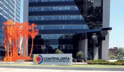 Fachada de la Contraloría.