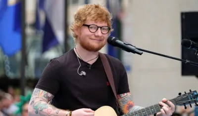 El cantante británico Ed Sheeran.