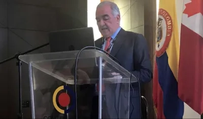 El Contralor General de la República, Edgardo Maya Villazón