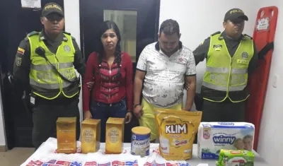 Heidy Patricia Cabrera López, de 31 años; y a Marco Aurelio Cubillos Blanco, de 39, fueron los capturados.