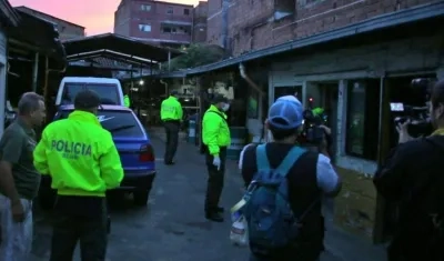 Momentos del operativo.