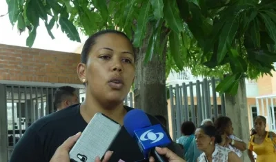 Jennifer Teherán, cuñada de Brenda Pájaro Bruno.