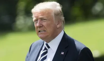  Donald Trump,  presidente de Estados Unidos.