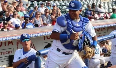 Meibrys Viloria, pelotero cartagenero. 