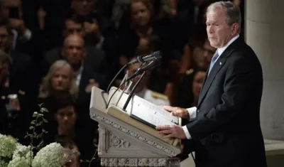 El expresidente de Estados Unidos George W. Bush.
