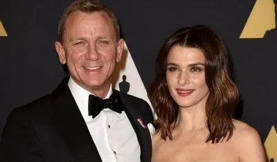 Los actores Daniel Craig y Rachel Weisz.