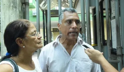 Lourdes Ruiz y Manuel Maldonado, abuela de Ilie Delgado y padre de Jean Maldonado; respectivamente.