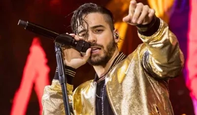 Maluma, cantante colombiano.