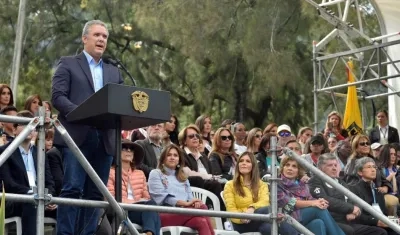 Presidente de Colombia, Iván Duque
