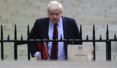 El exministro británico de Exteriores Boris Johnson.