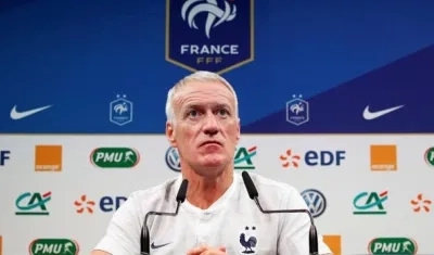 El seleccionador francés, Didier Deschamps. 