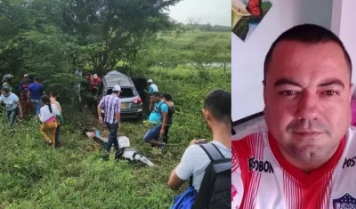 Así fue el accidente donde perdió la vida Gustavo Adolfo Castro.