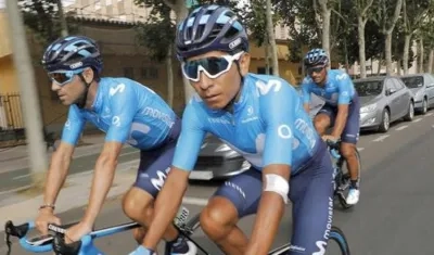 Nairo Quintana, ciclista colombiano.