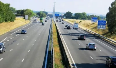 En esta autopista robaron a los turistas rusos.