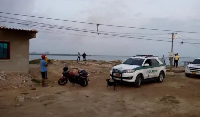 Lugar de los hechos en el barrio Las Flores.