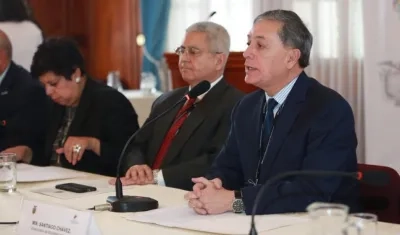 Viceministro de Movilidad Humana del Ecuador, Santiago Chávez, destacó los esfuerzos emprendidos por los Gobiernos para acoger adecuadamente a los ciudadanos venezolanos.