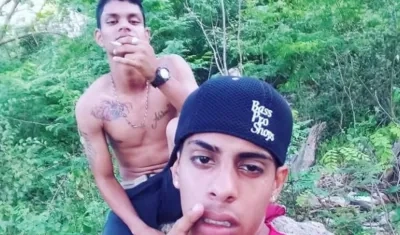 Ilie Yesid Delgado Vidales y Jean Manuel Maldonado Paredes, los dos jóvenes asesinados.
