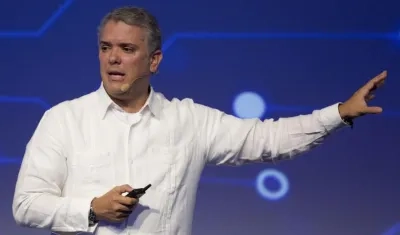 El presidente de Colombia, Iván Duque