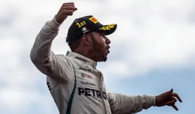 Lewis Hamilton, piloto británico. 