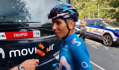 Nairo Quintana, pedalista colombiano.