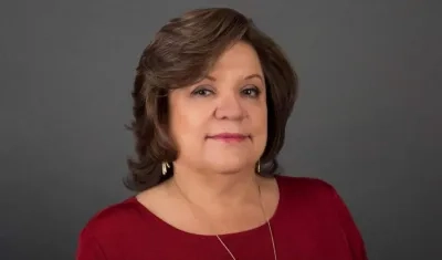 La Ministra de Justicia, Gloria María Borrero. 