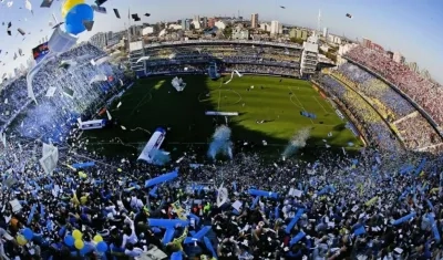 Estadio de la Bombonera. 