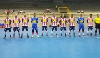 Escuadra del Independiente Barranquilla. 