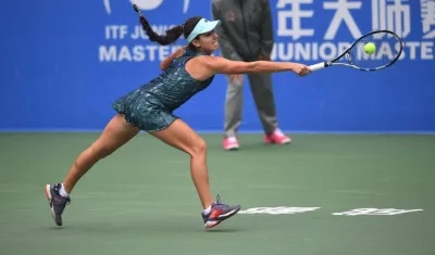 María Camila Osorio, tenista colombiana. 