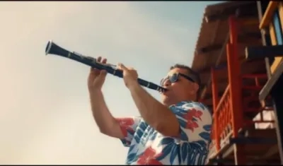 El músico Juventino Ojito.