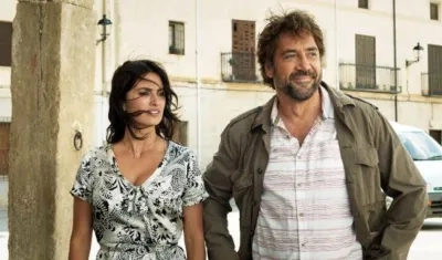 Los actores Penélope Cruz y Javier Bardem.