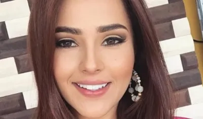 Juliana Díaz Rueda, exSeñorita Santander 2018.