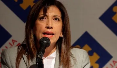 La directora administrativa de la Secretaría Ejecutiva de la JEP, Martha Lucía Zamora.