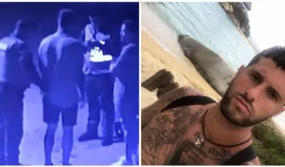 Alberto Rosa es el turista que denuncia que fue víctima del robo por parte de los policías.