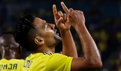 Radamel Falcao García. 