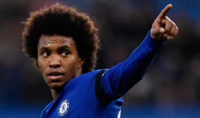 El futbolista brasileño Willian. 