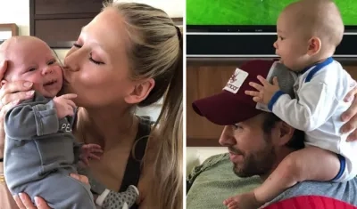 La vida de Enrique Iglesias y Anna Kournikova gira alrededor de sus hijos.