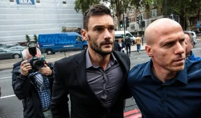 Hugo Lloris, arquero de Francia. 
