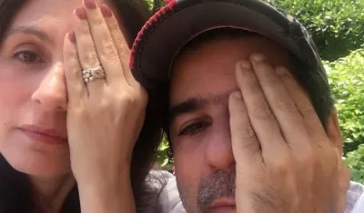 La primera Dama del Distritro, Katia Nule y el Alcalde de Barranquilla, Alejandro Char. 