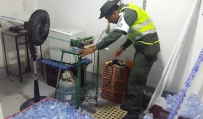 Momentos del operativo.