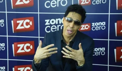 El merenguero Bonny Cepeda.