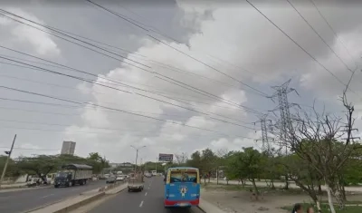 Según pasajeros los ladrones comenzaron a atracar a los pasajeros desde el puente de Simón Bolívar hasta Soledad 2.000.