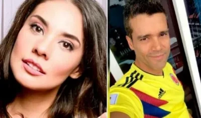 La actriz Eileen Moreno y el actor Alejandro García.