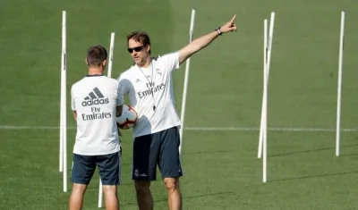 Julen Lopetegui, técnico del Real Madrid. 