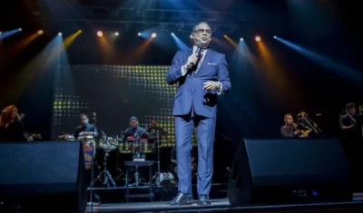 El cantante puertorriqueño Gilberto Santa Rosa.