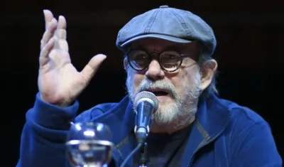 El cantautor Silvio Rodríguez.