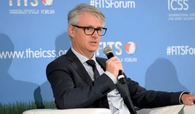 Nic Coward, antiguo secretario general de la Premier League inglesa.