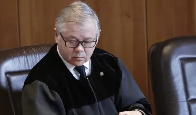 El presidente de la Corte Suprema de Justicia (CSJ) de Colombia, José Luis Barceló,