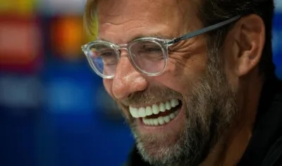 Jürgen Klopp, técnico del Liverpool. 