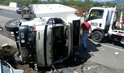 Accidente en carreteras de Cundinamarca