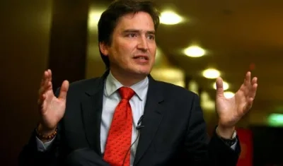 El presidente de Asobancaria, Santiago Castro. 